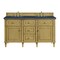 James Martin Vanities 60'' Double Vanity, Light Natural Oak w/ 3 CM Charcoal Soapstone Quartz Top 424-V60D-LNO-3CSP - alternate 1